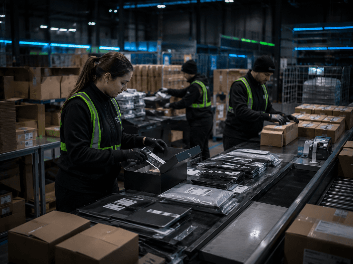 Contract Packing & Rework operation