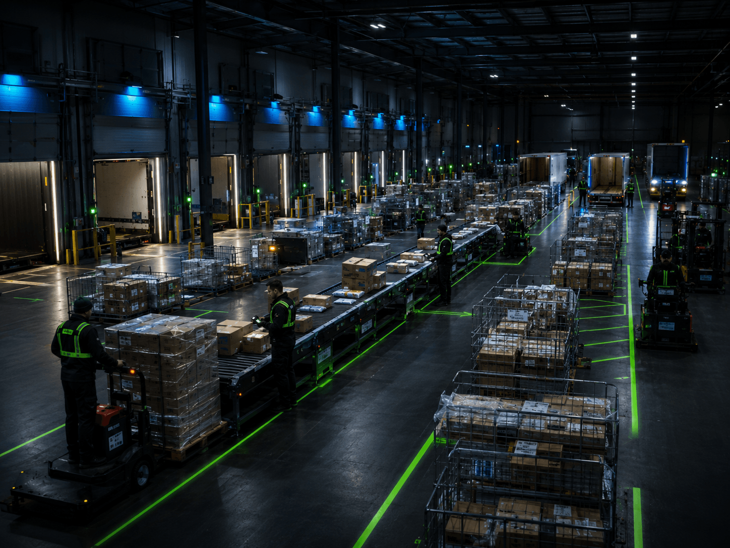 Cross-Docking & Throughput Handling operation