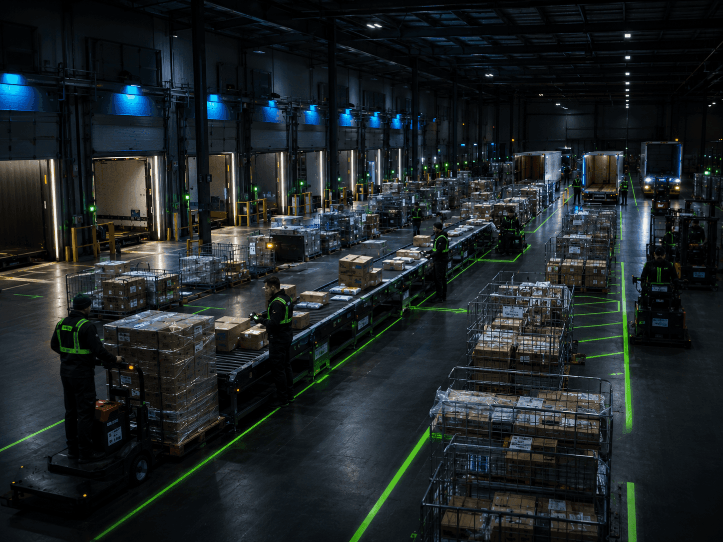 Cross-Docking & Throughput Handling operation