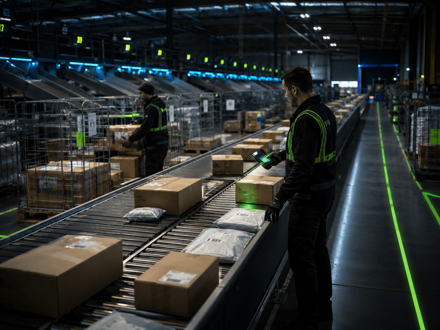 Parcel Aggregation & Carrier Relabelling operation