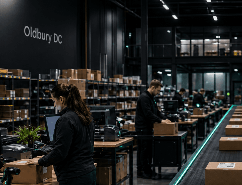 Rapid Pack fulfilment centre operations