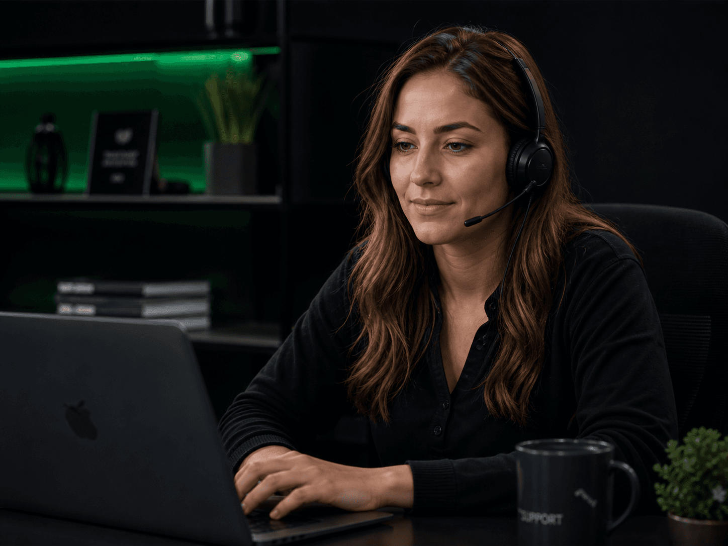Rapid Pack customer support team member responding to ecommerce queries